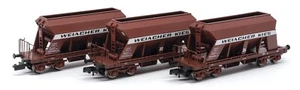 JC 66300: Weiacher Kieswagen, 3-teiliges Set, Spur N, NEU - Bild 1 von 1