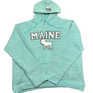 Harrisburg Trading Co Maine Big Moose Hoodie Adult 2XL Pullover Heavy Sweatshirt - Picture 1 of 14