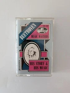 The Music Masters Series - Ludwig van Beethoven His Story & Music- Cassette Tape - Picture 1 of 4