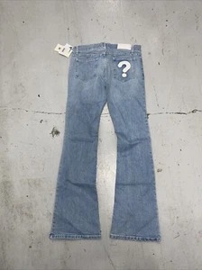 Vintage Moschino Jeans Gr. 28 Neu mit Etikett Late 90’s Early 2000’s Flare Light Wash Rare - Bild 1 von 12