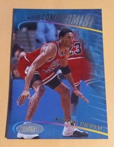 Stadium Club Never Compromise Scottie Pippen 1998-99 #NC10 ¡con Michael Jordan! - Imagen 1 de 3