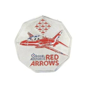 Red Arrows Nonagon Coin - Bild 1 von 2