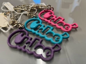 Christmas Gift OEM Chloe Logo Keyring Irene Purple New open box - Picture 1 of 8
