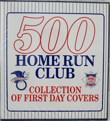 500 Home Run Club - 1st Day Covers Collection MLB Genuine Merchandise, 1993 SSCA - Image 1 of 4