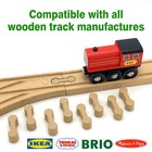 Dog Bone Connectors – 8-Pack for Thomas, Brio, IKEA Wooden Train Tracks