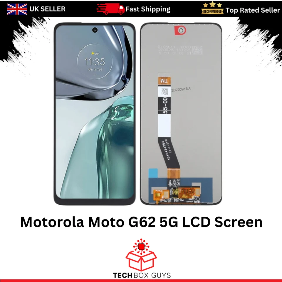 TECSPARES MOTOROLA MOTO G62 5G LCD SCREEN DISPLAY DIGITIZER TOUCH ORIGINAL XT2223-2