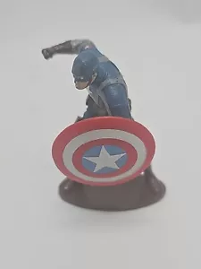Marvel Cake Topper 3.5" Figure, Captain America, Decopac, 2011 - Picture 1 of 5