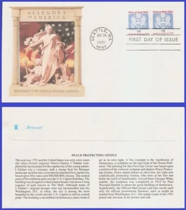 USA5 #O147 U/A FLEETWOOD FDC STR2 Great Seal - Bild 1 von 1