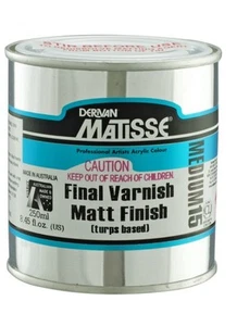 Matisse Matt Varnish (turps-based) 250ml MM15 - Picture 1 of 1