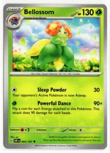 Pokemon Obsidian Flames 003/197 Bellossom - Picture 1 of 1