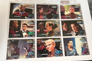 STAR TREK DEEP SPACE 9 MEMORIES FROM THE FUTURE CARD GREATEST LEGENDS SET (9) - Picture 1 of 2