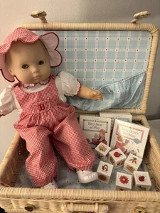 Pleasant Co BITTY BABY DOLL American Girl Blond Hair Blue Eyes  Retired - Picture 1 of 17