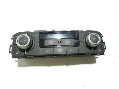 Panel de interruptor de control de temperatura aire acondicionado Volkswagen Touareg 2015 11-17; Foto 1 de 4
