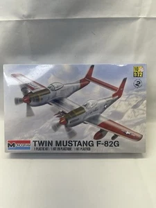 Monogram Twin Mustang F-82G Aircraft 1:72 Model Plane kit #85-5257 NEW SEALED - Picture 1 of 4