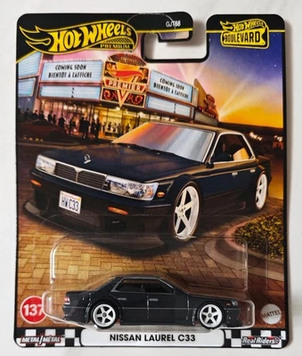 HOT WHEELS PREMIUM - 2025 BOULEVARD #137 NISSAN LAUREL C33 - Image 1 of 2