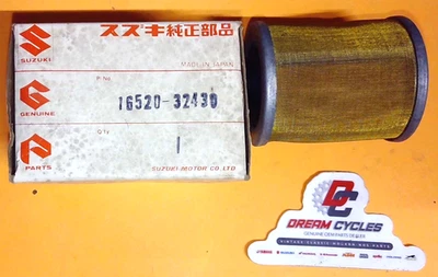 NUEVO DE LOTE ORIGINAL SUZUKI DR SP 370 400 FILTRO DE ACEITE 16520-32430 NUEVO FABRICANTE DE EQUIPOS ORIGINALES ENVÍO RÁPIDO Foto 1 de 2