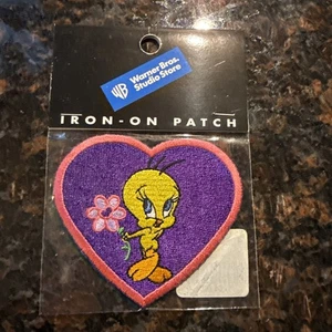 Vintage TWEETY BIRD Looney Tunes Cartoon Character Patch 2000’s - Picture 1 of 1