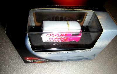 100% Hot Wheels винтажный микроавтобус Volkswagen ограниченный выпуск в витрине 1:64 - Изображение 1 из 2