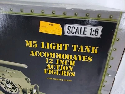 Ultimate Soldier M5 легкий танк масштаб 1:6 - полный комплект с командиром танка - Изображение 1 из 4