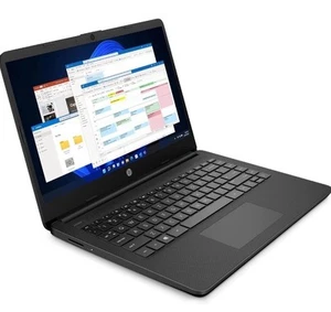 HP Stream 14s-dq0000sa 14" Laptop Intel Celeron N4120 4GB RAM 64GB SSD Black NEW - Picture 1 of 8