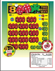 Pull Tickets - Chip Tickets - Spiel - The Hardway - Bild 1 von 3