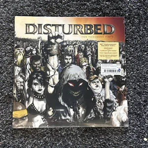 Disturbed - Ten Thousand Fists (Yellow Flame 2LP) [New Vinyl LP] Colored Vinyl, - Picture 1 of 2