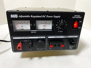 MFJ-4035MV Adjustable Regulated Power Supply 30~35 Amp Ham Radio CB Tested - Zdjęcie 1 z 21