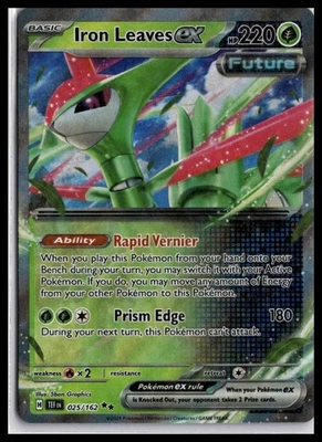 Iron Leaves ex Double Rare SV05: Temporal Forces 025/162 NM - Image 1 of 2