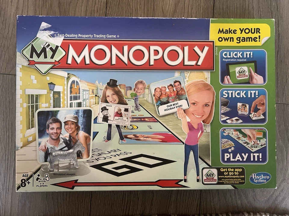 My Monopoly Board Game Make Your Own Game! Hasbro Brand New Sealed - Image 1 of 1