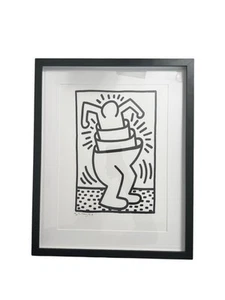 Keith Haring Lithograph COA Original Signed Numbered Deitch Projects - Picture 1 of 4
