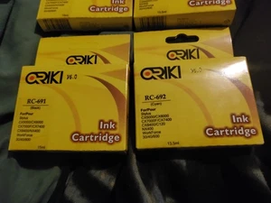 Insgesamt 6 Tintenpatronen für Epson / RC-691 E-692 E-693 E-694. Nagelneu, versiegelt! - Bild 1 von 3