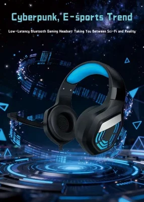 ✅Cuffie da Gaming con Microfono, luminose RGB, cablate USB e jack cuffie✅ - Immagine 1 di 4