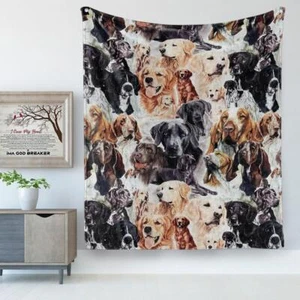 Dog Blankets And Throws - You Will Have A Bunch Of Dogs Blanket gift mom, hot - Picture 1 of 2