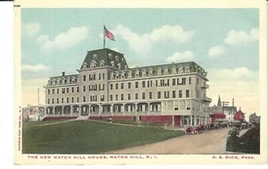 RELOJ HILL, RHODE ISLAND POSTAL EL NUEVO RELOJ HILL HOUSE HOTEL - Imagen 1 de 2