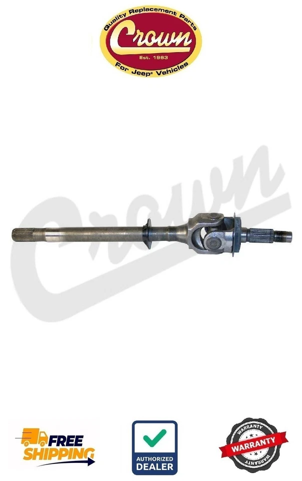 Crown Automotive 4874303 Axle Shaft (Dana 30); For 1996-2001 Jeep Cherokee - Image 1 of 1