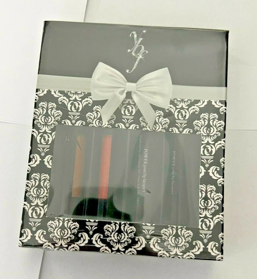 YBF POTENTE PUCHERO LACAS DE LABIOS CUÁDRUPLES CAUTIVADORES QUE LO APLASTAN NUEVO EN CAJA Foto 1 de 1