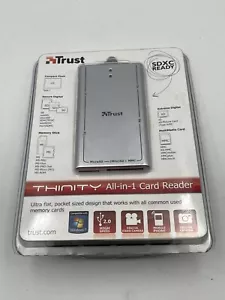 Trust Thinity Card Reader Slimline USB 2.0 Memory Card Reader 16264 - Picture 1 of 5