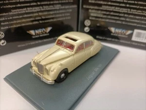 Neo 1/87 Scale Jaguar MK VII white Resin car model - Picture 1 of 4