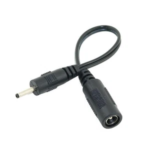 4.8mm x 1.7mm Male Plug to 5.5mm x 2.1mm female socket DC Power Adapter cable - Afbeelding 1 van 2