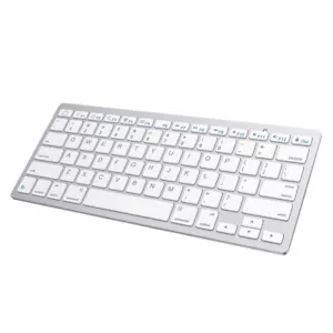 Teclado inalámbrico Bluetooth aluminio inalámbrico para reproductor multimedia Android Box - Imagen 1 de 11