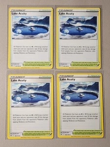 4x Lake Acuity 160/196 Pokemon card Lost Origin uncommon NM - Picture 1 of 1