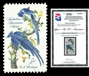 Scott 1241 1963 5c Audubon Issue Mint Graded VF-XF 85 NH with PSE CERT - Picture 1 of 1