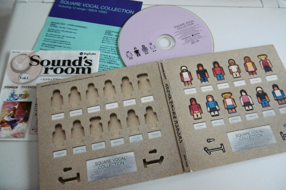 Quadratisch Vocal Collection Squaresoft CD 2001 Sounds Hergestellt IN Japan - Bild 1 von 1