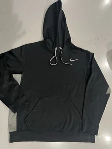 Nike Therma-fit pullover hoodie men sz Large black/gray 485784-011 - Picture 1 of 8