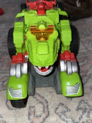 Verwandelbar Dinosaurier Auto Spielzeug Dino Transformer Musik Licht Auf Fehlen - Bild 1 von 4