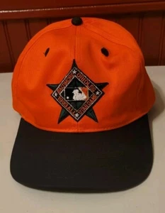 1993 All Star Game Baltimore Orioles Snapback Orange Hat Cap - Rare - Picture 1 of 4