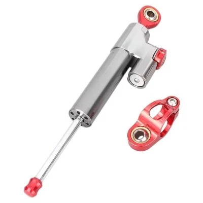 Steering Damper Stabilizer Fit Kawasaki Ninja 250 2008-2010 2011 2012 Aluminum Foto 1 de 4