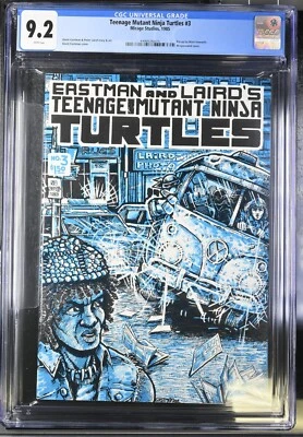 Teenage Mutant Ninja Turtles #3 CGC 9.2 (1985) 1st Printing Mirage Studios - Image 1 of 2