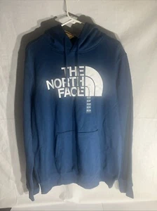 The North Face Mens Monterey Blue Pullover Hoodie Size Large - Picture 1 of 8