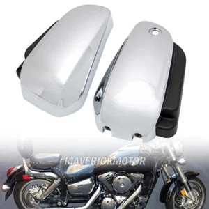 CUBIERTAS LATERALES BATERÍA PARA KAWASAKI VULCAN VN1500 2002-03 RAYA MEDIA VN1600 04-08 - Imagen 1 de 9